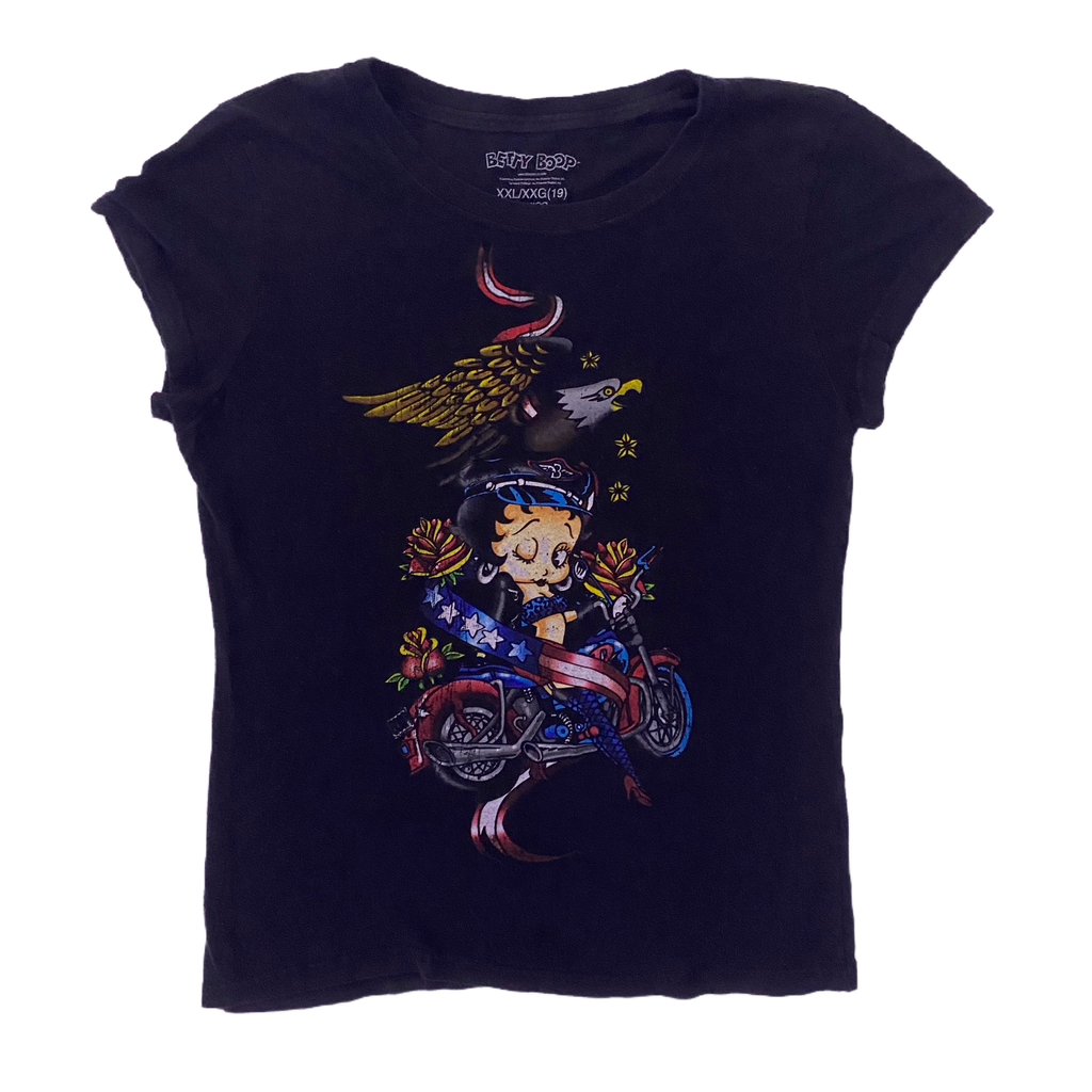 Betty Boop Biker Tee